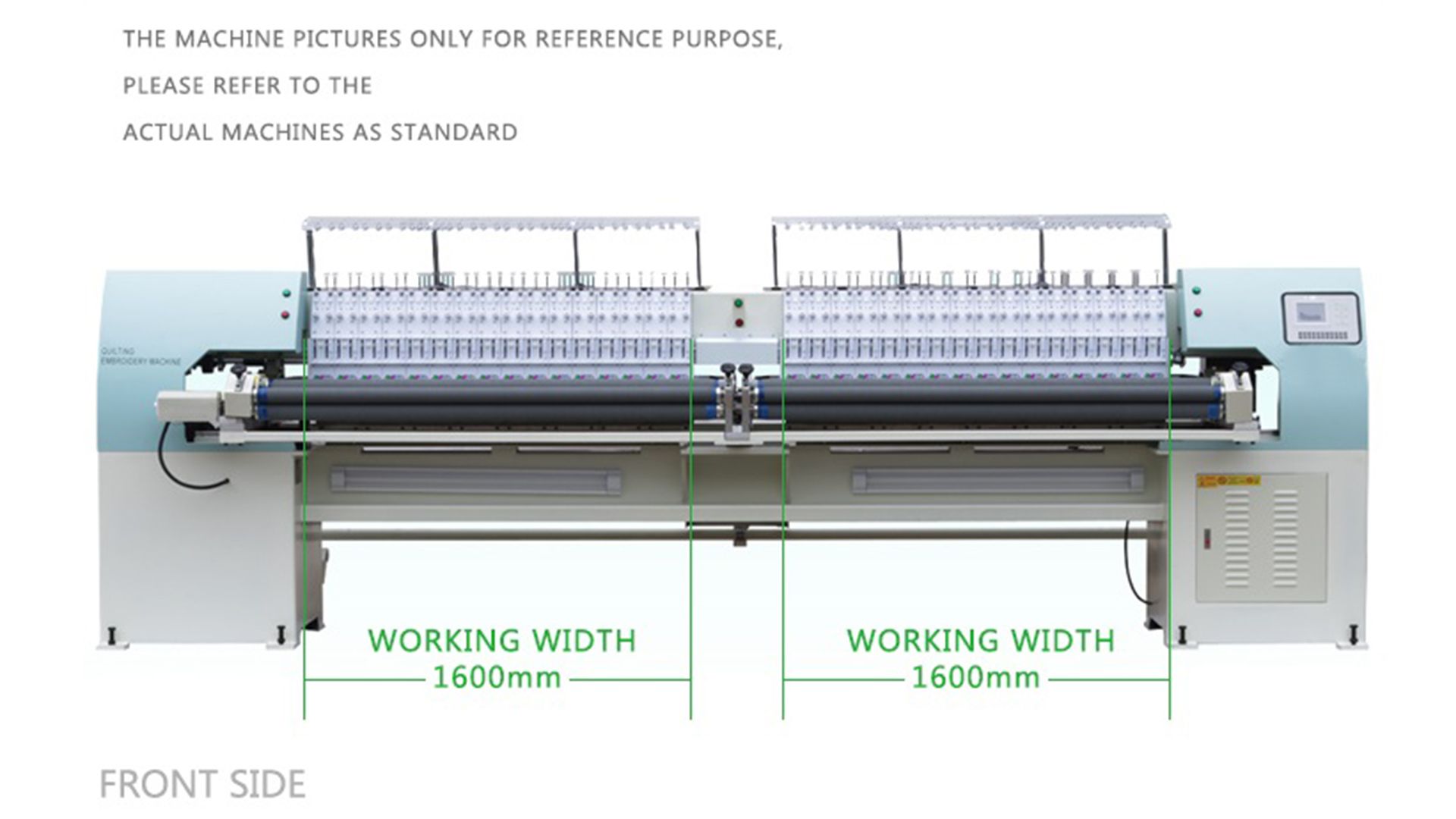 Computerized Quilting Embroidery Machine – Sectionalized