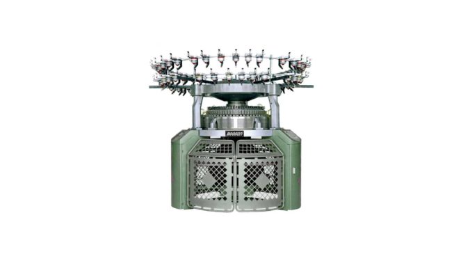 Fully Electronic Jacquard Circular Knit Machine