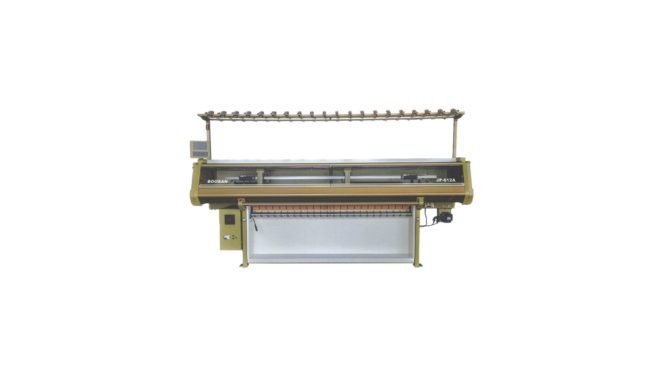 Licra System Mini Jacquard Collar Knitting Machine JP612A