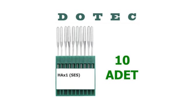 Dotec HAX 1 Ev Tipi Makine İğnesi (10 Adet)