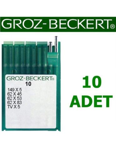 Groz Beckert TV X 5 Punto Makinesi İğnesi (10 Adet)