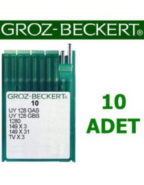 Groz Beckert UY X 128 Lastik Dikiş Makinesi İğnesi (10 Adet)