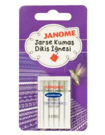 Janome İnce Kumaş ve Jarse Dikiş İğnesi (Yuvarlak Uçlu) 15X1 SP